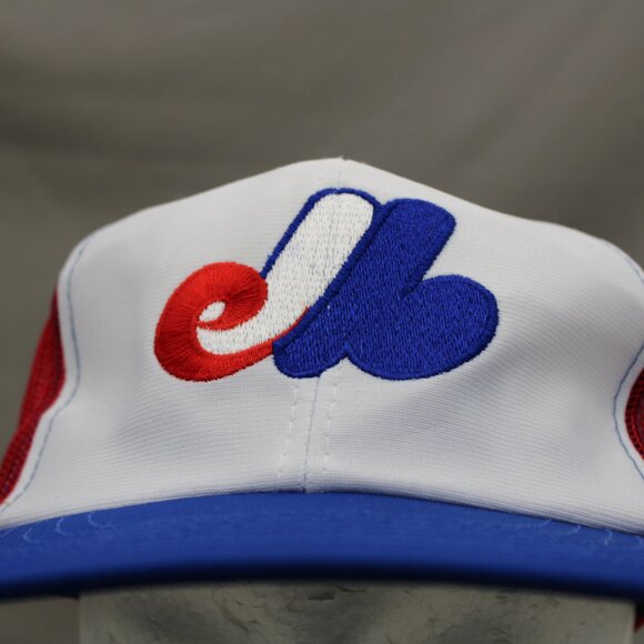 Montreal Expos Hat - Classic Tri Colour by Sports Specialties - Adult Snapback - Picture 2 of 8